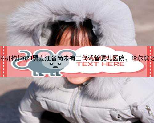 哈尔滨女娲代怀机构|2023黑龙江省尚未有三代试管婴儿医院，哈尔滨之外的就医